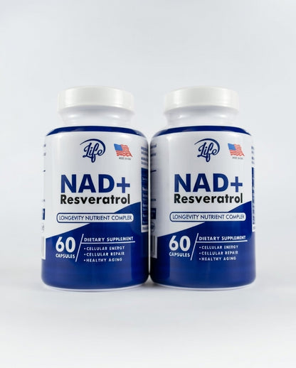 Activa tu Energía y Juventud 💊 NAD+ Resveratrol