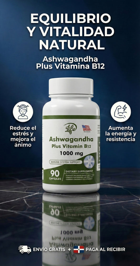 Ashwagandha Premium – Menos Estrés, Mayor  Vitalidad y Más Balance 🌿