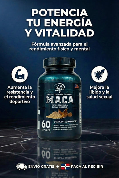 Maca Super Strength: Potencia natural para tu día a día 💪🌿