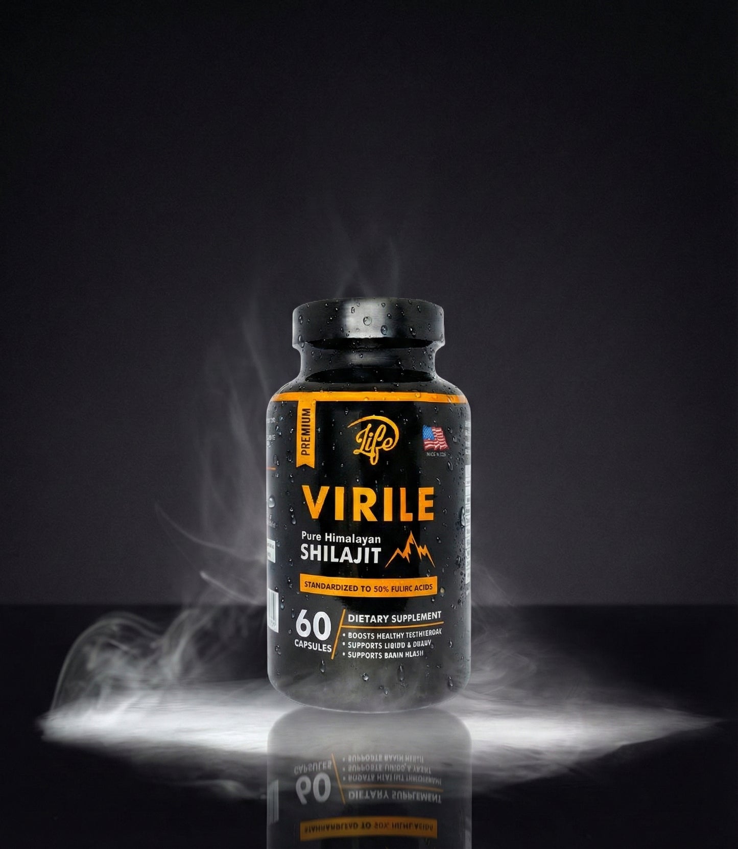 VIRILE SHILAJIT : Aumento Natural de Energía Infinita, Rendimiento Sexual 🔥 y Vitalidad Masculina 💪.