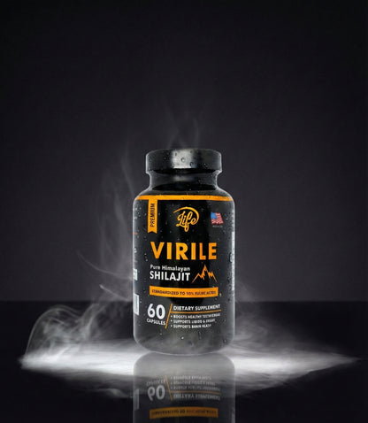 VIRILE SHILAJIT : Aumento Natural de Energía Infinita, Rendimiento Sexual 🔥 y Vitalidad Masculina 💪.