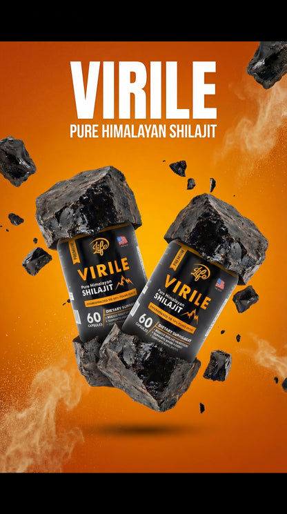 VIRILE SHILAJIT : Aumento Natural de Energía Infinita, Rendimiento Sexual 🔥 y Vitalidad Masculina 💪.