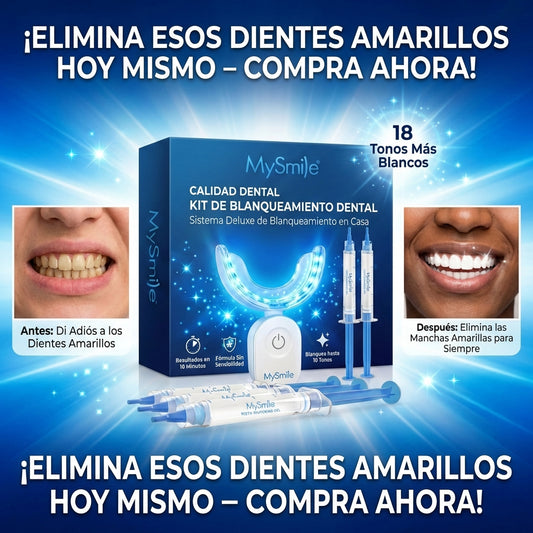 MySmile™ – Blanqueamiento Profesional en Casa | Solo en  10 Minutos