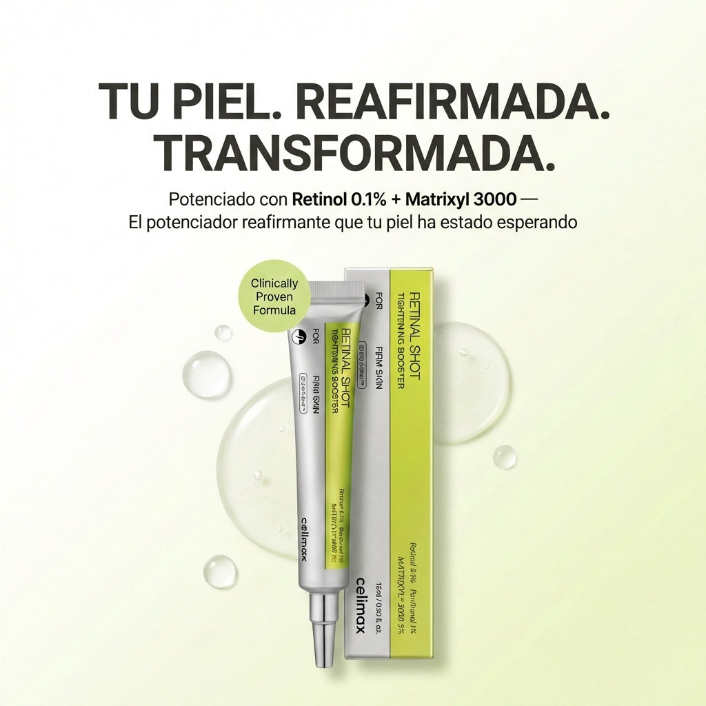 Retinal Shot 0.1% – Rejuvenece tu Piel o Nota la Diferencia YA ✨